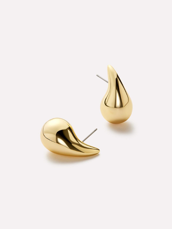 Golden Drop Earrings