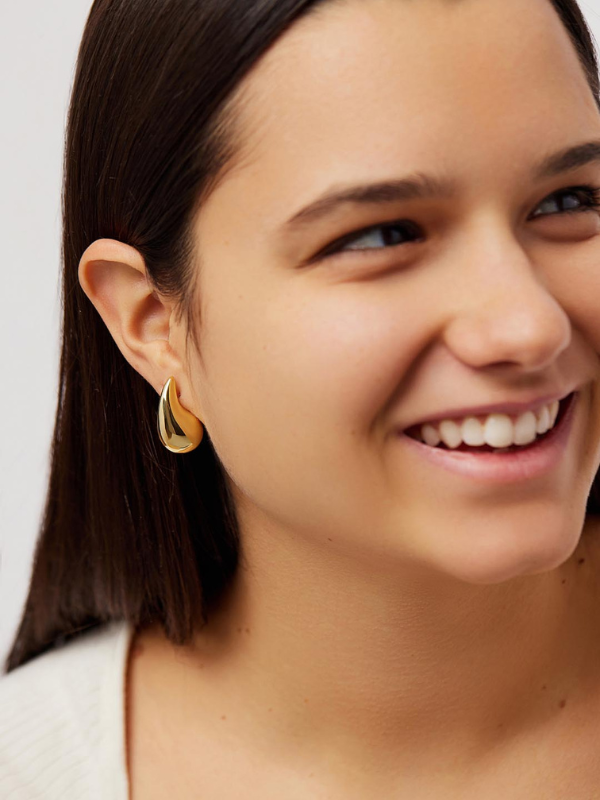 Golden Drop Earrings