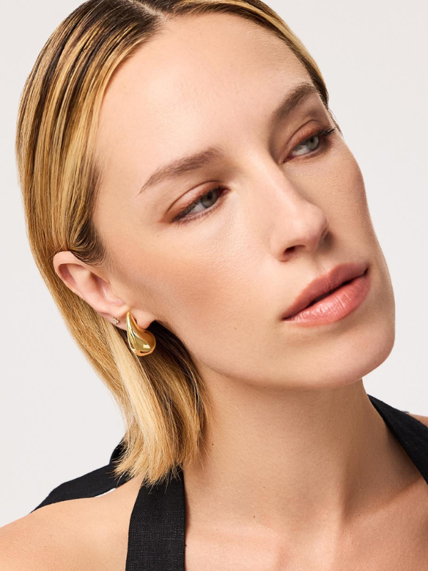 Golden Drop Earrings